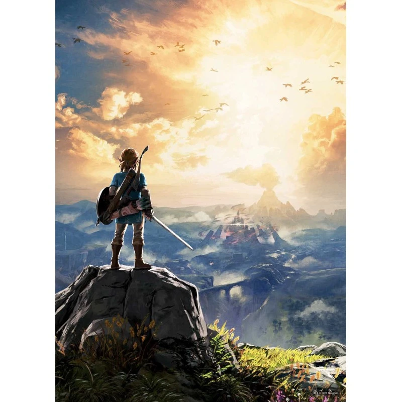 Puzzle 1000 Pièces - Legend Of Zelda Breath Of The Wild 3 Puzzle 1000 Pièces - Legend Of Zelda Breath Of The Wild