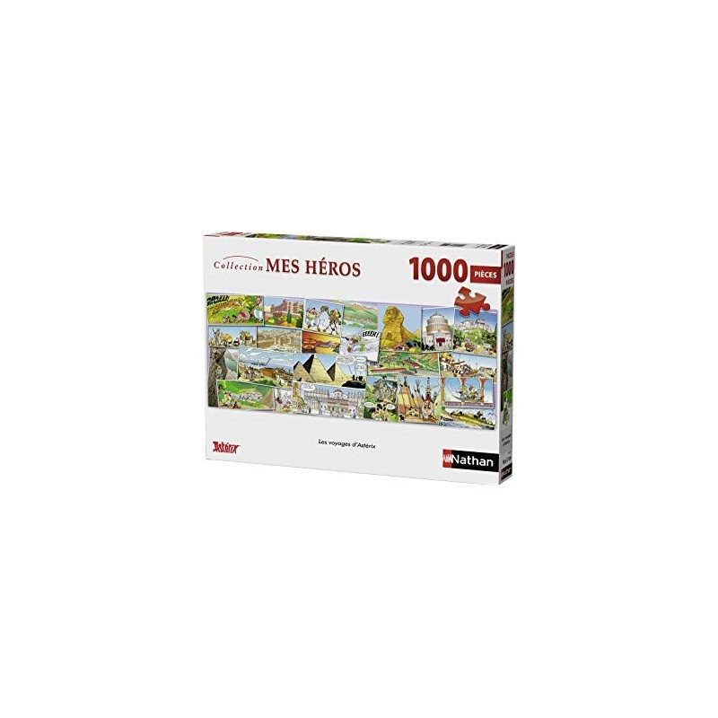 Puzzle 1000 Pièces - Les Voyages D'Astérix 3 Puzzle 1000 Pièces - Les Voyages D'Astérix