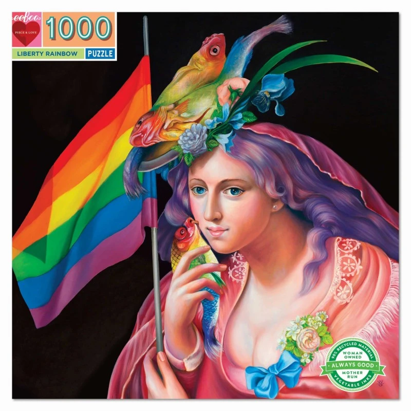 Puzzle 1000 Pièces - Liberty Rainbow 3 Puzzle 1000 Pièces - Liberty Rainbow