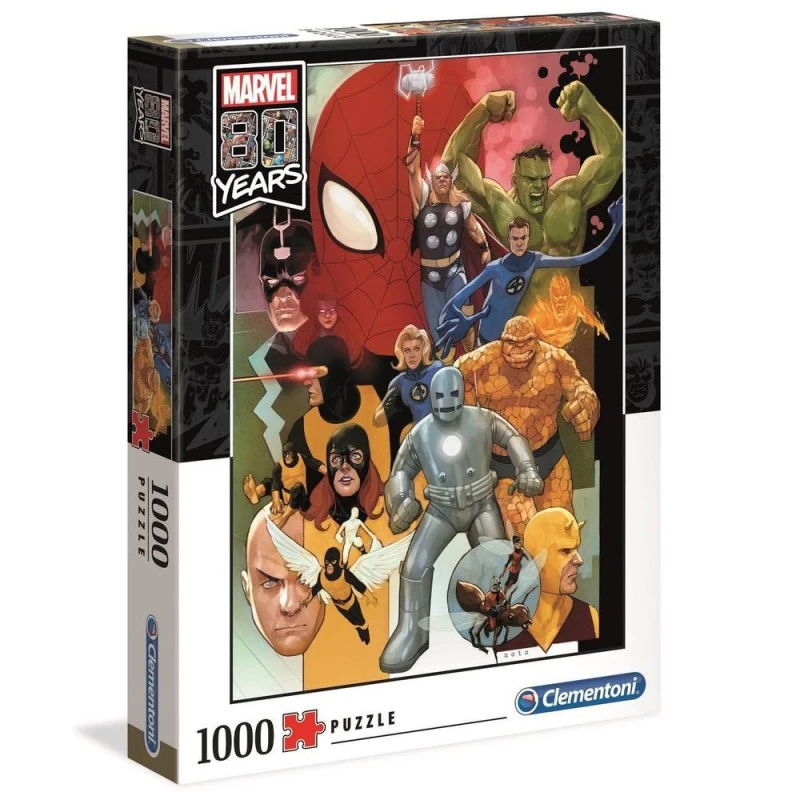 Puzzle 1000 Pièces - Marvel 80 Years 4 Puzzle 1000 Pièces - Marvel 80 Years – Image 2