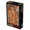 Puzzle 1000 Pièces - Medicine Femme & Serpent - Klimt -Variantes Boutique puzzle 1000 pieces medicine femme serpent gustave klimt