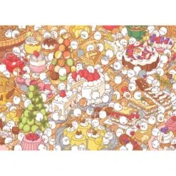 Puzzle 1000 Pièces - Molang : Desserts Gourmands