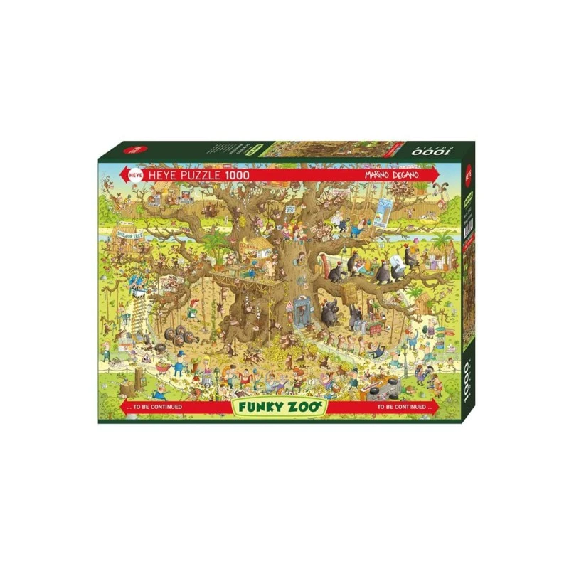 Puzzle 1000 Pièces - Monkey Habitat 4 Puzzle 1000 Pièces - Monkey Habitat – Image 2