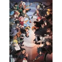 Puzzle 1000 Pièces - Naruto Shippuden Akatsuki