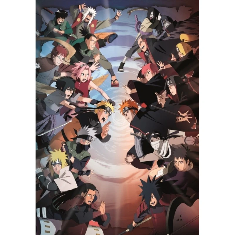 Puzzle 1000 Pièces - Naruto Shippuden Akatsuki 3 Puzzle 1000 Pièces - Naruto Shippuden Akatsuki