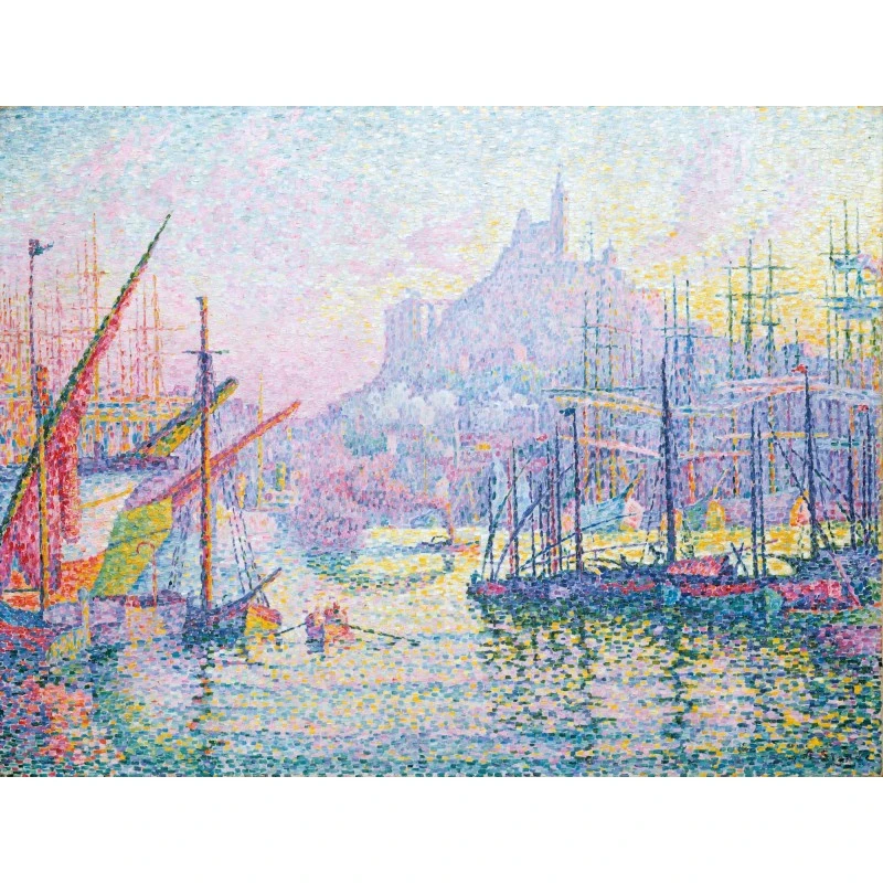 Puzzle 1000 Pièces - Notre Dame De La Garde Signac 3 Puzzle 1000 Pièces - Notre Dame De La Garde Signac