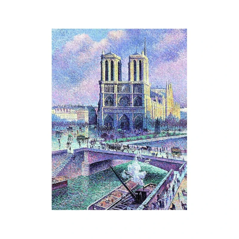 Puzzle 1000 Pièces Notre-Dame Par Maximilien Luce 3 Puzzle 1000 Pièces Notre-Dame Par Maximilien Luce
