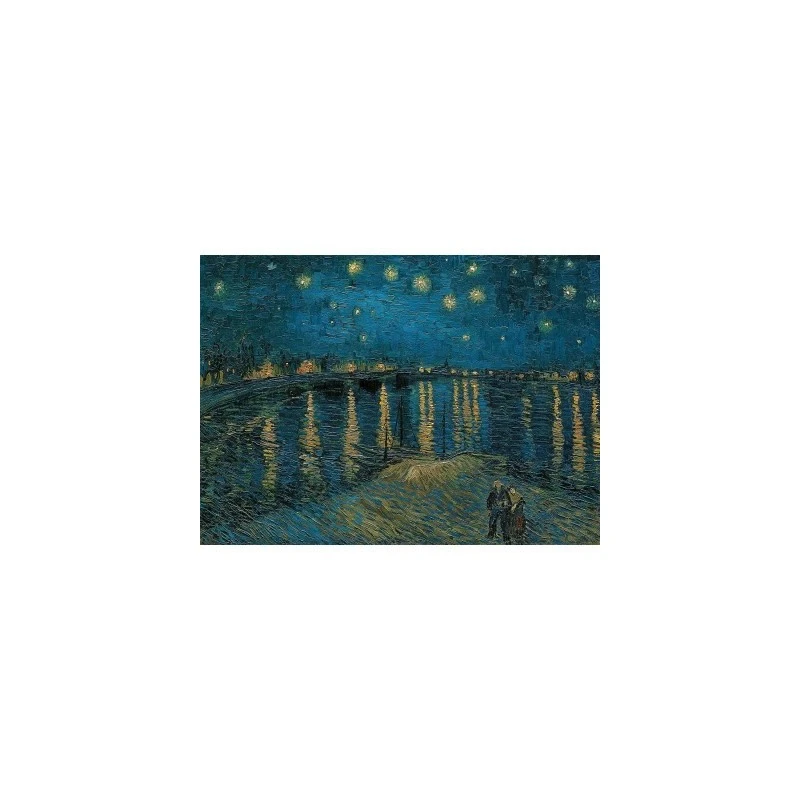 Puzzle 1000 Pièces - Nuit étoilée Sur Le Rhône De Van Gogh 4 Puzzle 1000 Pièces - Nuit étoilée Sur Le Rhône De Van Gogh – Image 2