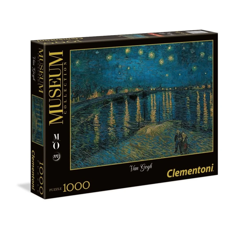 Puzzle 1000 Pièces - Nuit étoilée Sur Le Rhône De Van Gogh 3 Puzzle 1000 Pièces - Nuit étoilée Sur Le Rhône De Van Gogh