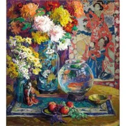 Puzzle 1000 Pièces - Poissons Fruits Et Fleurs, Cherry