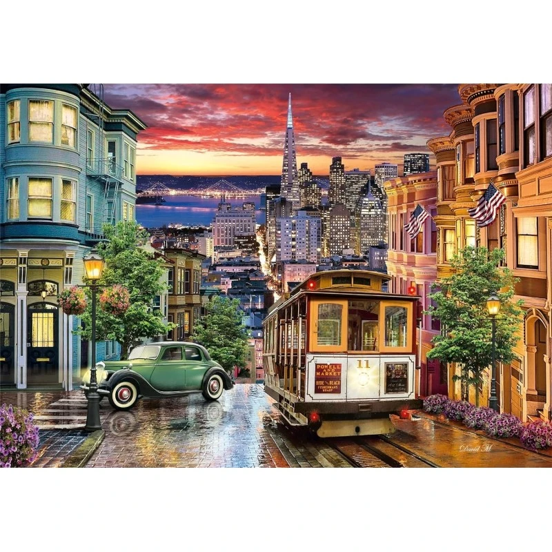Puzzle 1000 Pièces - San Francisco 3 Puzzle 1000 Pièces - San Francisco
