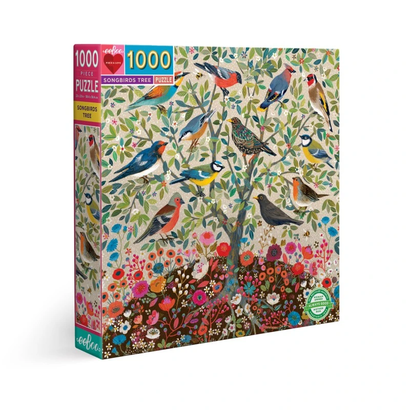 Puzzle 1000 Pièces - Songbirds Tree 3 Puzzle 1000 Pièces - Songbirds Tree
