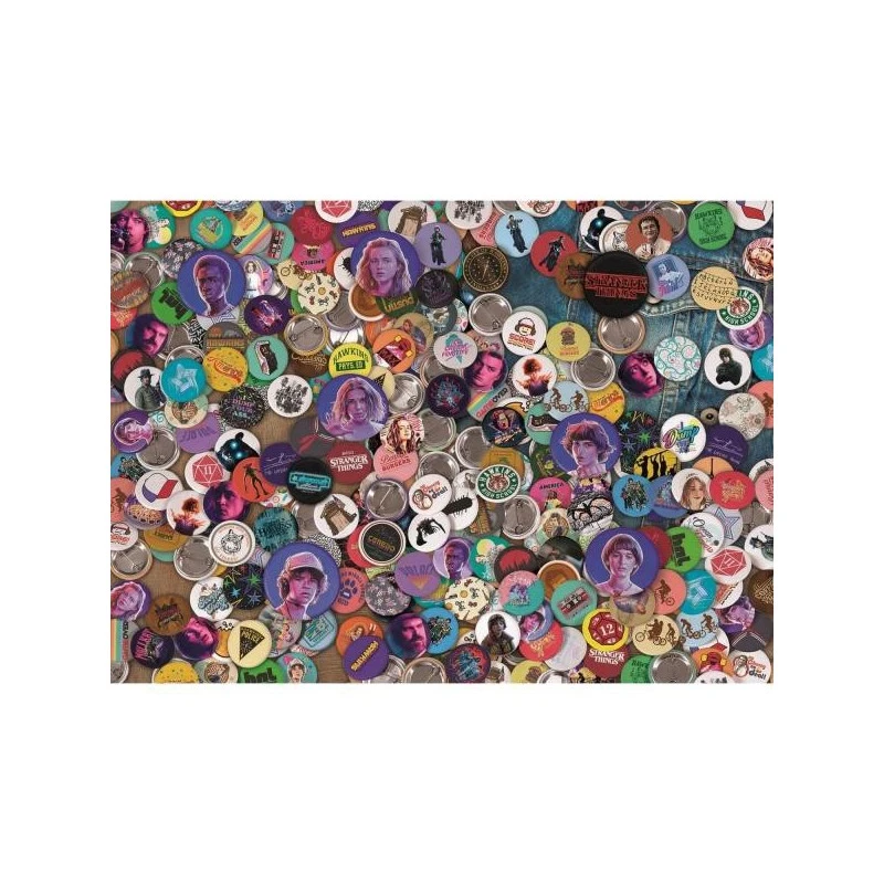 Puzzle 1000 Pièces - Stranger Things - Impossible Puzzle 3 Puzzle 1000 Pièces - Stranger Things - Impossible Puzzle