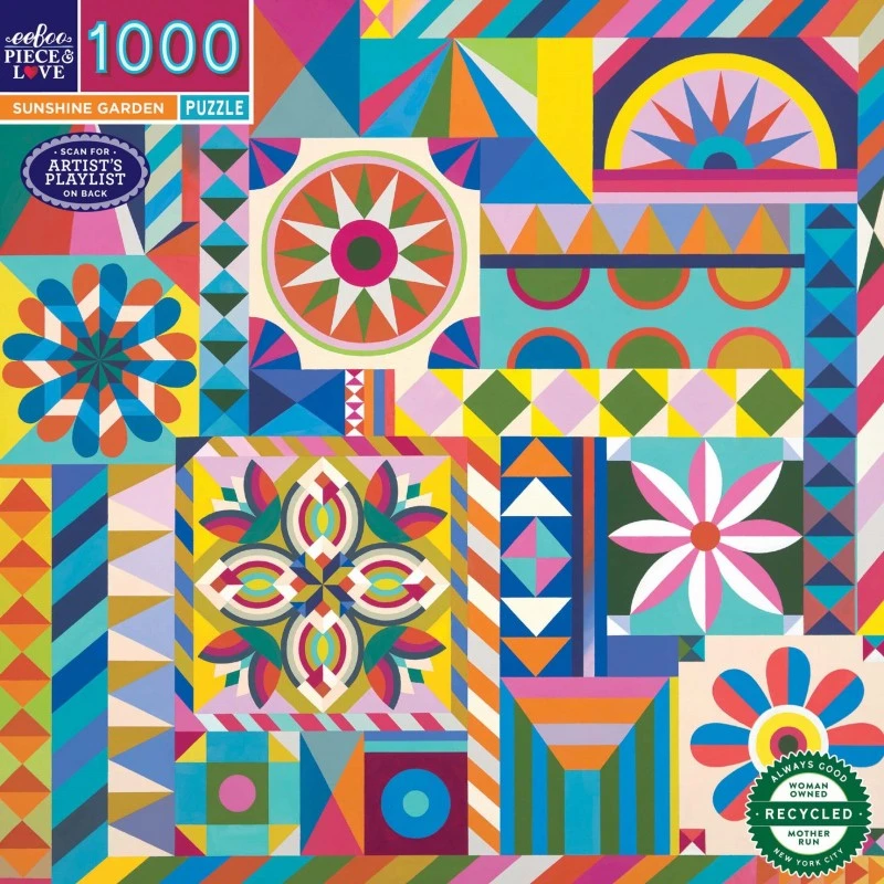 Puzzle 1000 Pièces - Sunshine Garden 3 Puzzle 1000 Pièces - Sunshine Garden
