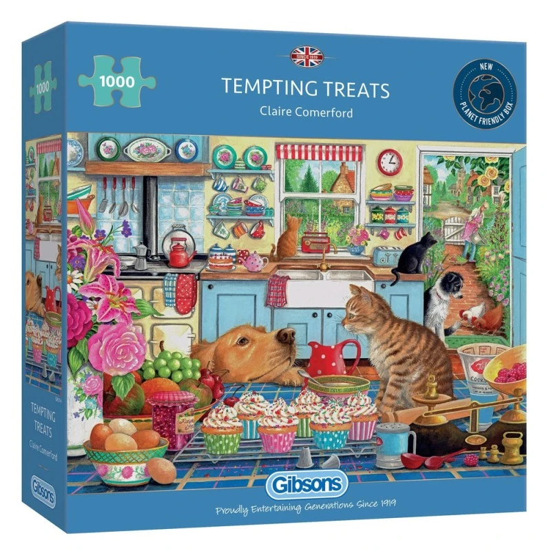 Puzzle 1000 Pièces - Tempting Treats 4 Puzzle 1000 Pièces - Tempting Treats – Image 2