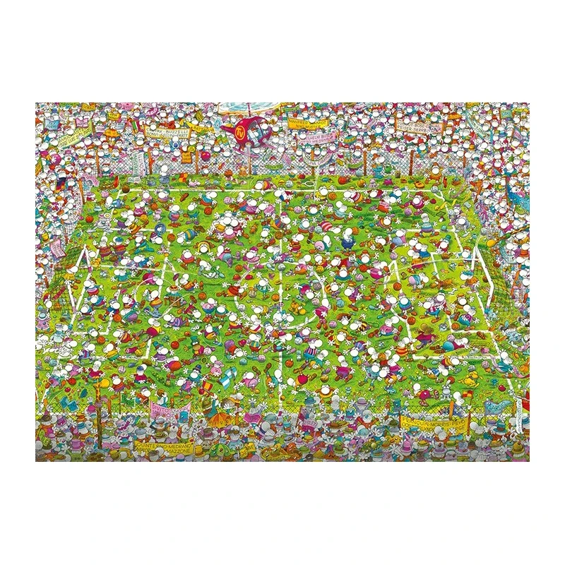 Puzzle 1000 Pièces - The Match De Mordillo 3 Puzzle 1000 Pièces - The Match De Mordillo