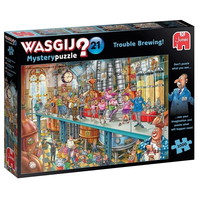 Puzzle 1000 Pièces - Wasgij 21 : Brasserie 3 Puzzle 1000 Pièces - Wasgij 21 : Brasserie