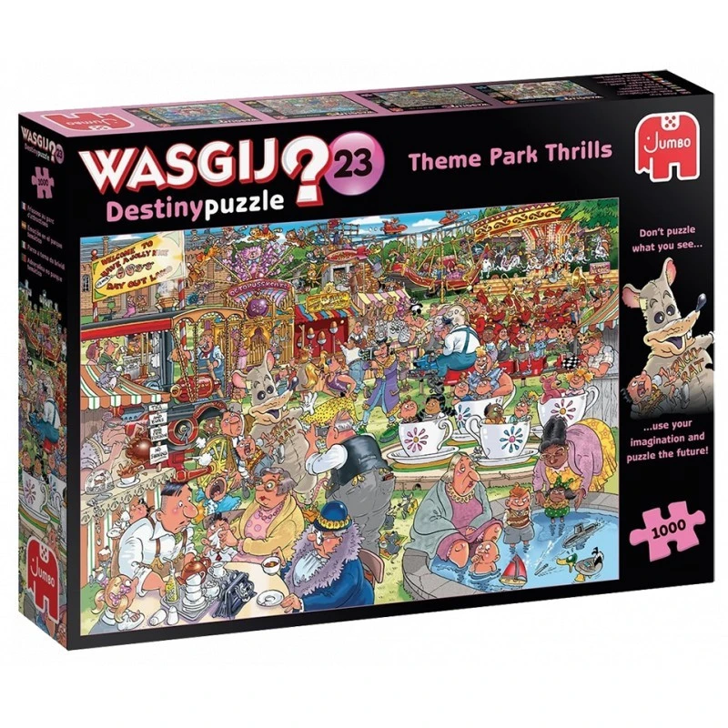 Puzzle 1000 Pièces - Wasgij 23 : Parc D'Attraction 3 Puzzle 1000 Pièces - Wasgij 23 : Parc D'Attraction