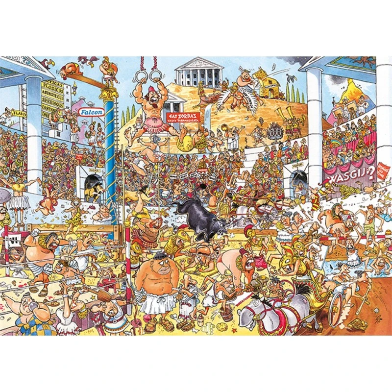 Puzzle 1000 Pièces Wasgij 4 : Les Jeux Wasgij ! 3 Puzzle 1000 Pièces Wasgij 4 : Les Jeux Wasgij !