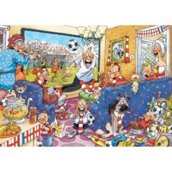Puzzle 1000 Pièces X2 - Fièvre Du Football -Variantes Boutique puzzle 1000 pieces x2 fievre du football 1