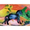 Puzzle 12 Pièces - Cheval Bleu, Franz Marc 1 Puzzle 12 Pièces - Cheval Bleu, Franz Marc -Variantes Boutique puzzle 12 pieces cheval bleu franz marc