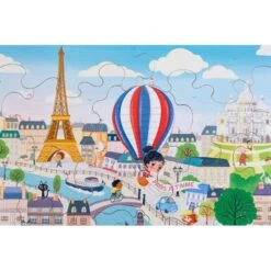 Puzzle 12 Pièces - Vue De Paris, Kabuki 8 Puzzle 12 Pièces - Vue De Paris, Kabuki -Variantes Boutique puzzle 12 pieces vue de paris kabuki 2