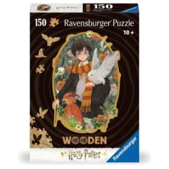 Puzzle 150 Pièces En Bois Harry Potter -Variantes Boutique puzzle 150 pieces en bois harry potter 1