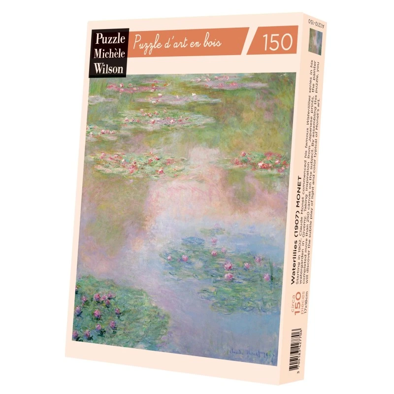 Puzzle 150 Pièces - Nymphéas, Monet 4 Puzzle 150 Pièces - Nymphéas, Monet – Image 2