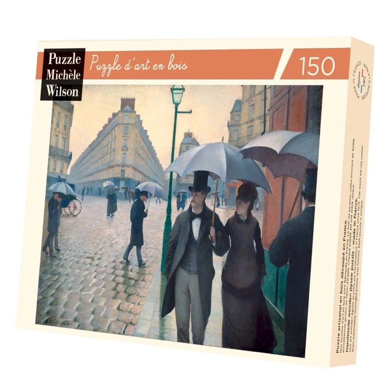 Puzzle 150 Pièces - Rue De Paris Temps De Pluie, Gustave Caillebotte 4 Puzzle 150 Pièces - Rue De Paris Temps De Pluie, Gustave Caillebotte – Image 2