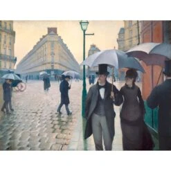 Puzzle 150 Pièces - Rue De Paris Temps De Pluie, Gustave Caillebotte
