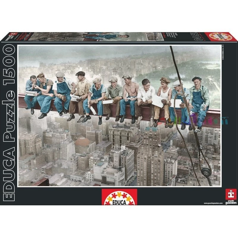 Puzzle 1500 Pièces - Déjeuner à New York 3 Puzzle 1500 Pièces - Déjeuner à New York