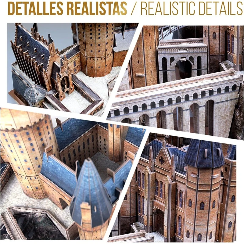 Puzzle 197 Pièces - 3D Model Kit Harry Potter : Le Château De Poudlard 4 Puzzle 197 Pièces - 3D Model Kit Harry Potter : Le Château De Poudlard – Image 2