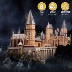 Puzzle 197 Pièces - 3D Model Kit Harry Potter : Le Château De Poudlard 7 Puzzle 197 Pièces - 3D Model Kit Harry Potter : Le Château De Poudlard -Variantes Boutique puzzle 197 pieces 3d model kit harry potter le chateau de poudlard 2