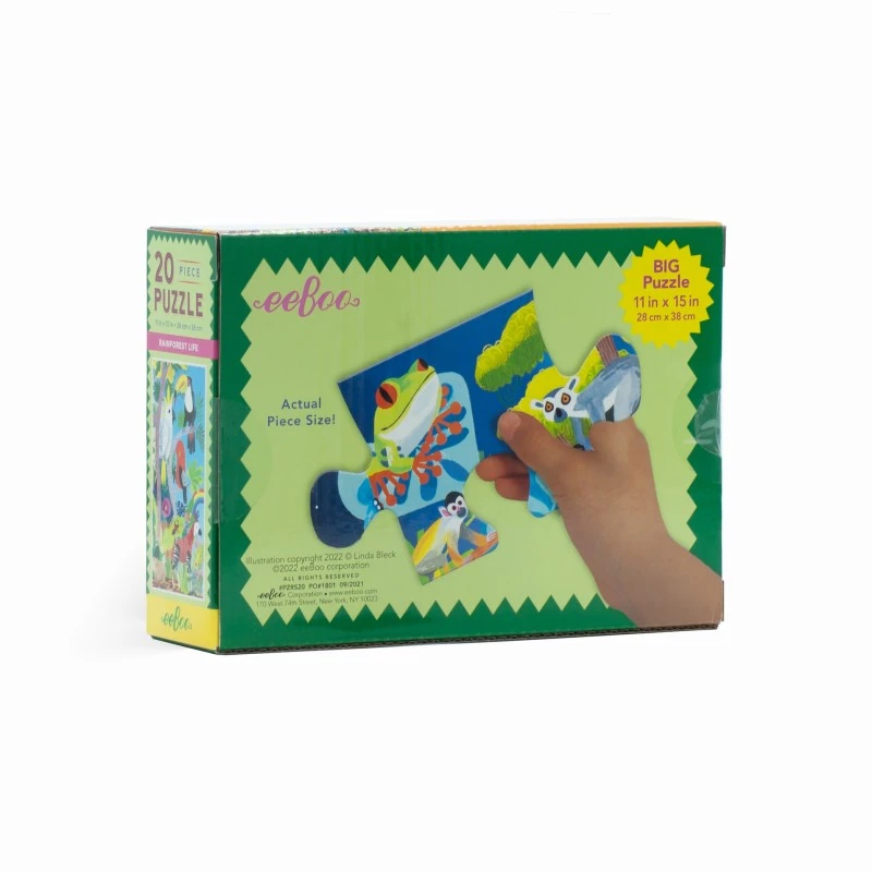 Puzzle 20 Pièces - Forêt Amazonienne 5 Puzzle 20 Pièces - Forêt Amazonienne – Image 3