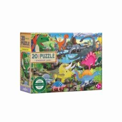 Puzzle 20 Pièces - Terre Des Dinosaures -Variantes Boutique puzzle 20 pieces terre des dinosaures 1