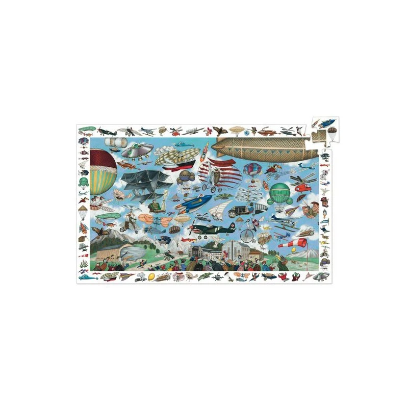 Puzzle 200 Pièces - Aéro Club - Observation 4 Puzzle 200 Pièces - Aéro Club - Observation – Image 2