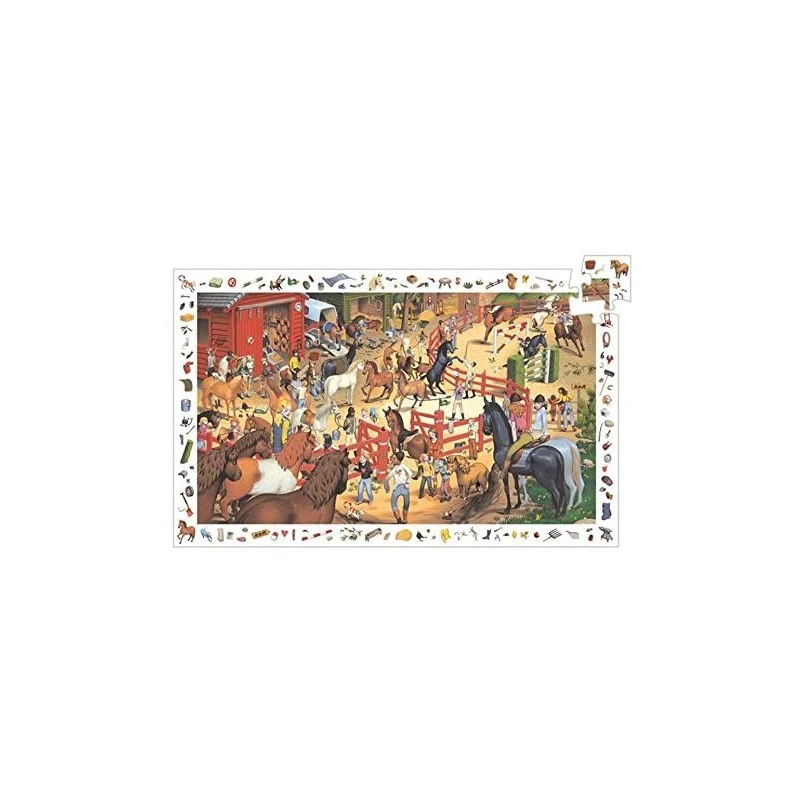 Puzzle 200 Pièces - Equitation 3 Puzzle 200 Pièces - Equitation