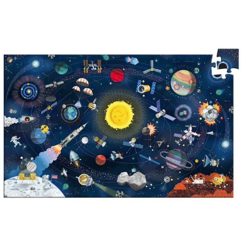 Puzzle 200 Pièces - Observation L'Espace + Livret 3 Puzzle 200 Pièces - Observation L'Espace + Livret