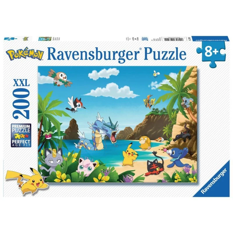 Puzzle 200 Pièces XXL Pokémon - Attrapez-les-tous ! 4 Puzzle 200 Pièces XXL Pokémon - Attrapez-les-tous ! – Image 2