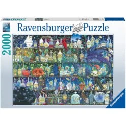 Puzzle 2000 Pièces - Etagères à Potion 5 Puzzle 2000 Pièces - Etagères à Potion -Variantes Boutique puzzle 2000 pieces etageres a potion 1