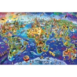 Puzzle 2000 Pièces - Monde Fou