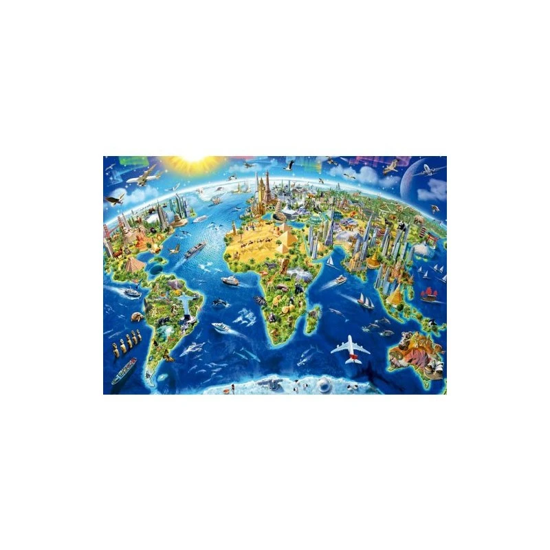Puzzle 2000 Pièces - Symboles Du Monde 3 Puzzle 2000 Pièces - Symboles Du Monde