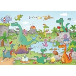 Puzzle 24 Pièces - Les Dinosaures, Cacouault
