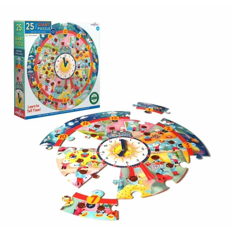 Puzzle 25 Pièces - Horloge 3 Puzzle 25 Pièces - Horloge