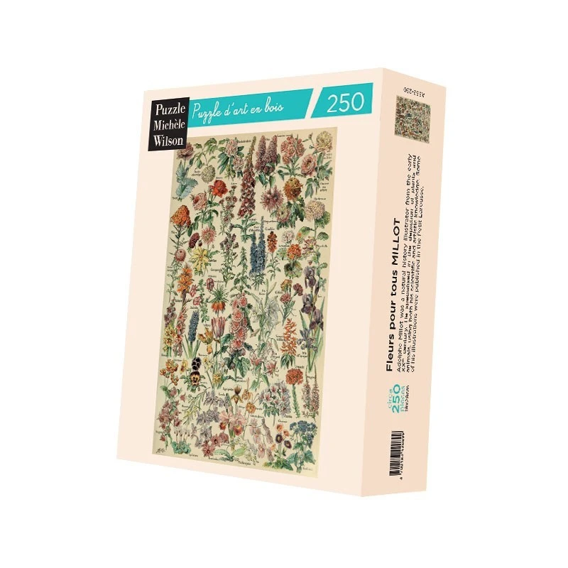 Puzzle 250 Pièces - Fleurs Pour Tous, Millot 4 Puzzle 250 Pièces - Fleurs Pour Tous, Millot – Image 2