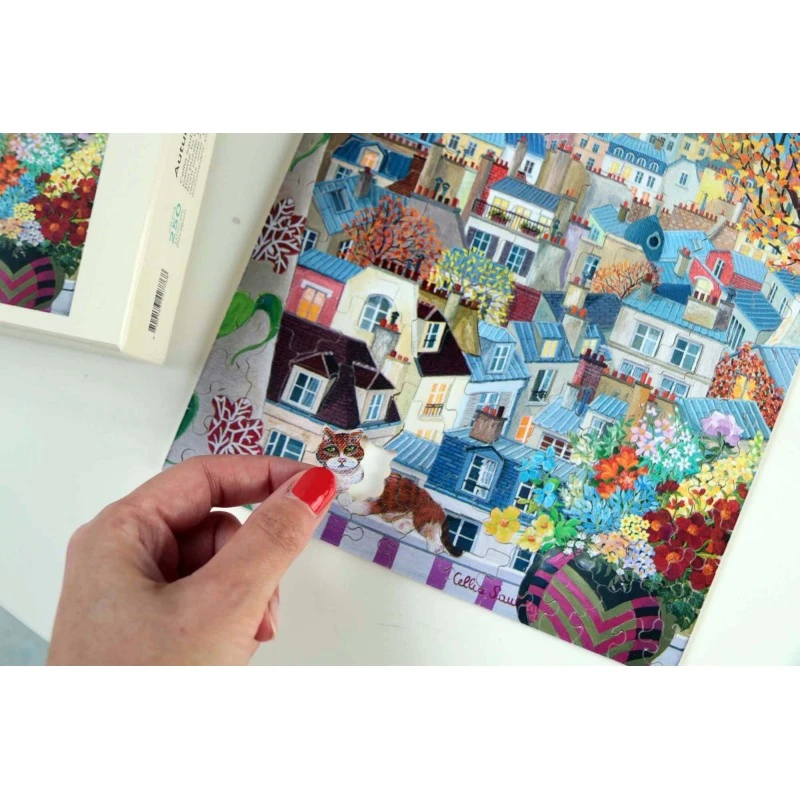 Puzzle 250 Pièces - L'Or De L'Automne, Cellia Saubry 6 Puzzle 250 Pièces - L'Or De L'Automne, Cellia Saubry – Image 4