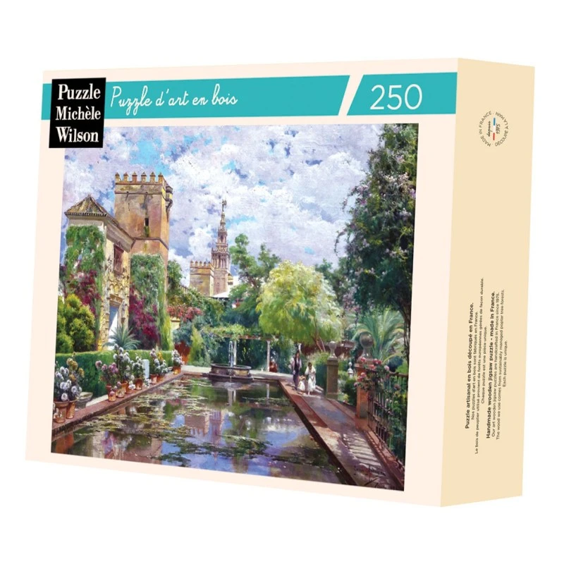 Puzzle 250 Pièces - Le Bassin D'Alcazar De Rodriguez - En Bois 5 Puzzle 250 Pièces - Le Bassin D'Alcazar De Rodriguez - En Bois – Image 3