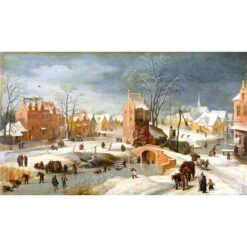 Puzzle 250 Pièces - Paysage Enneige Bruegel