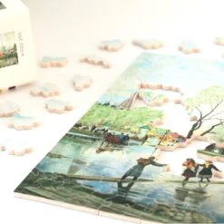 Puzzle 250 Pièces - Printemps RusseKoustodiev 8 Puzzle 250 Pièces - Printemps RusseKoustodiev -Variantes Boutique puzzle 250 pieces printemps russe koustodiev 2