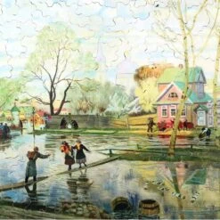 Puzzle 250 Pièces - Printemps RusseKoustodiev 9 Puzzle 250 Pièces - Printemps RusseKoustodiev -Variantes Boutique puzzle 250 pieces printemps russe koustodiev 3